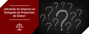 imagen que protección de datos con iconos de interrogación